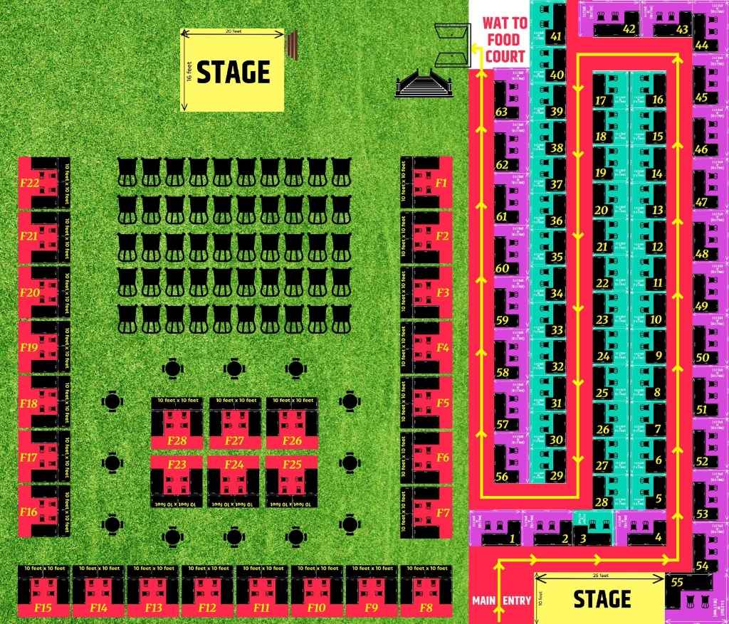 Exhibition Venue Layout